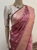 Traditional Gorgeous Peacock Design Banarasi Satin Silk Saree With Golden Zari Weave | Indian Traditional Saree, Saree With Blouse, anbhiga