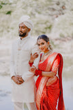 Bridal Red Katan Silk Saree with Golden Zari – Elegant Banarasi Silk Saree for the Wedding Day
