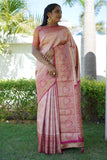 New Pure Floral Bollywood design Kanjivaram saree | anbhiga Premium Traditional and Wedding Wear Saree