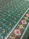 New Arrivals Exclusive Green Ranidali design Pure Silk Patola Saree | Wedding Special Saree For USA | Pure Green Saree