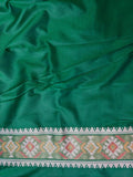 New Arrivals Exclusive Green Ranidali design Pure Silk Patola Saree | Wedding Special Saree For USA | Pure Green Saree