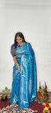 New Arrivals Pure Light Weight Exclusive Design Soft Silk Kanjivaram Saree